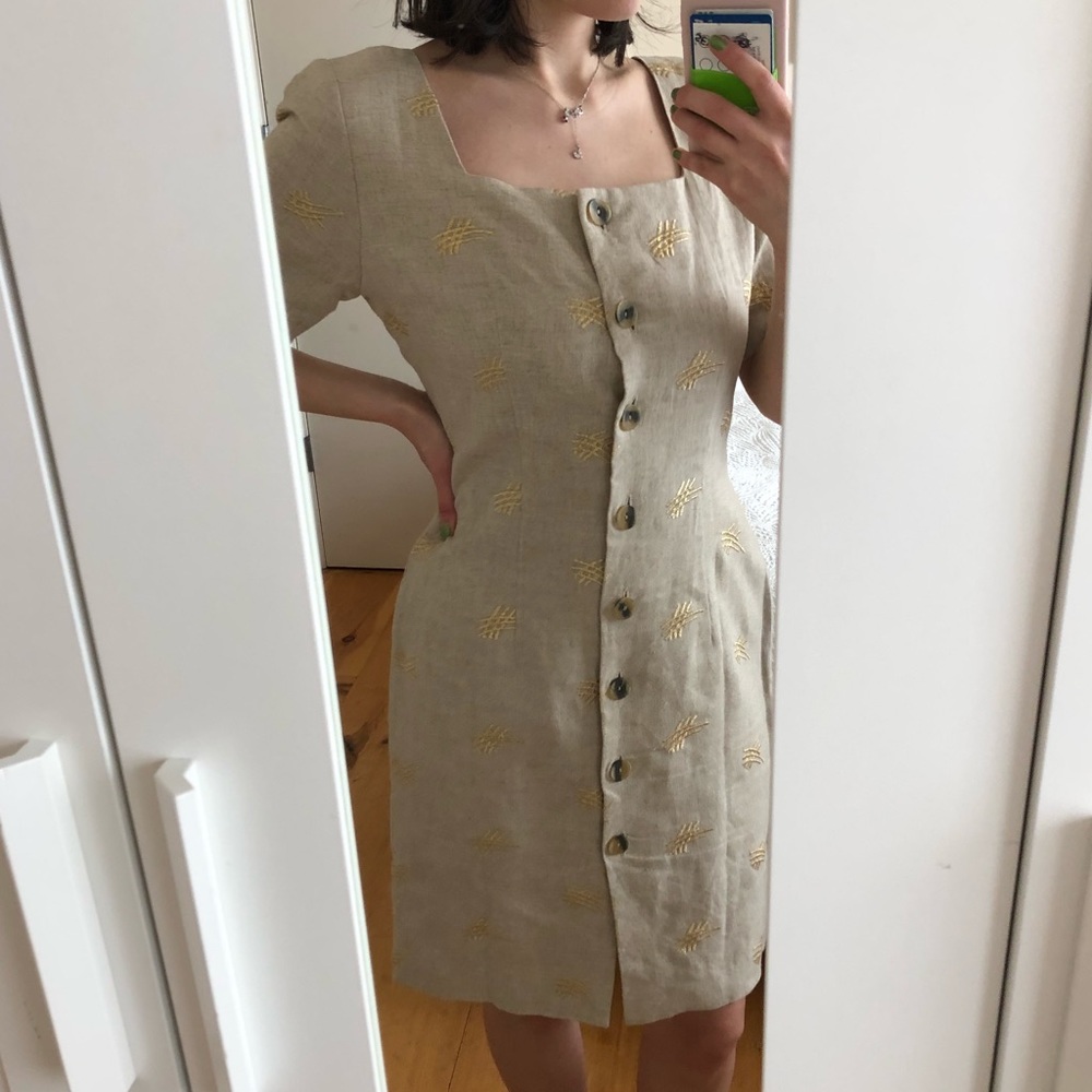 Vintage 80’s A-Line Dress